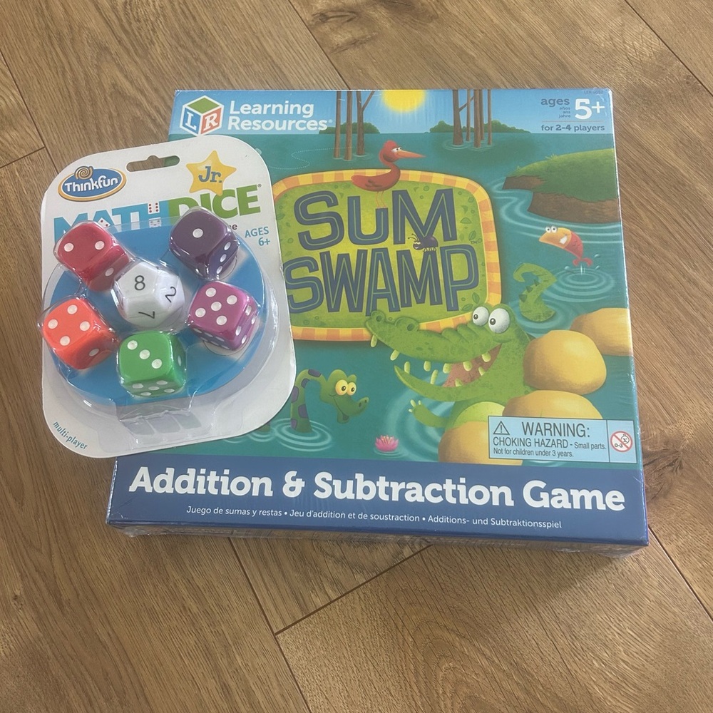 Learning Resources Sum Swamp Addition & Subtraction Game
